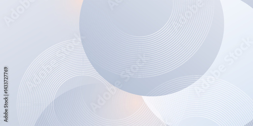 Abstract grey background with dynamic circle lines.eps  10 Illustration