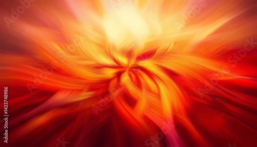 vibrant orange and red abstract blurred texture