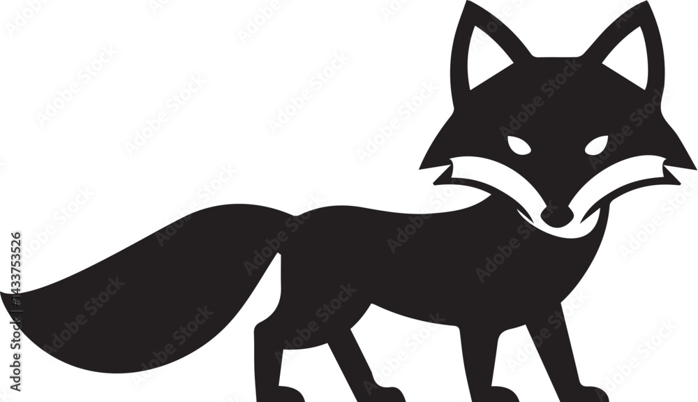 Fototapeta premium vector illustration of a wolf