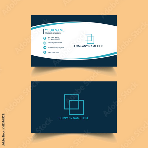 Simple Business Card Layout