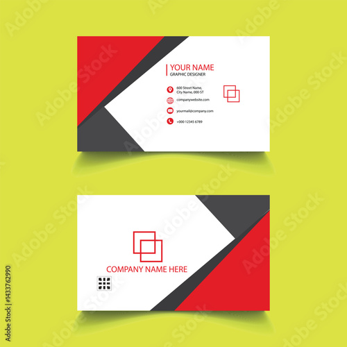 Simple Business Card Layout