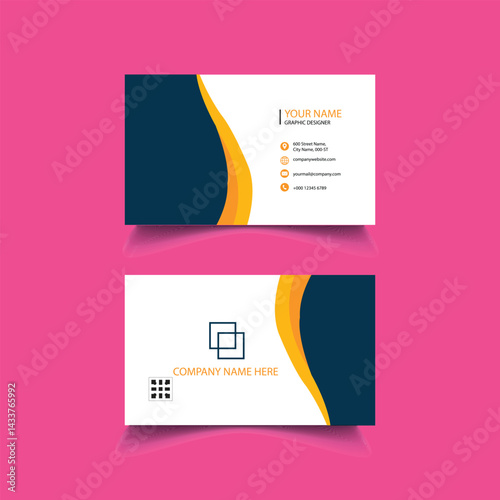 Simple Business Card Layout