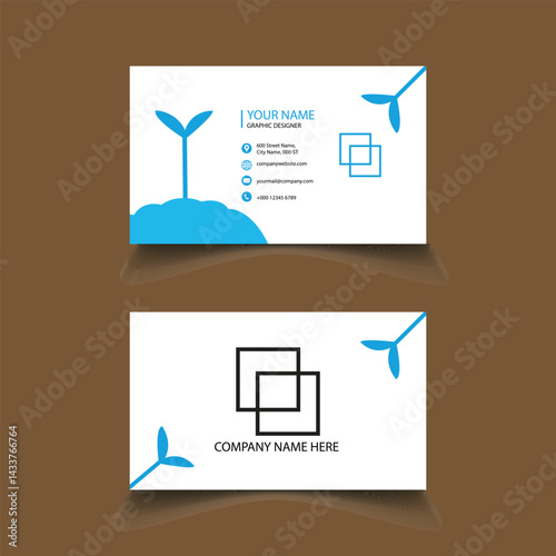 Simple Business Card Layout
