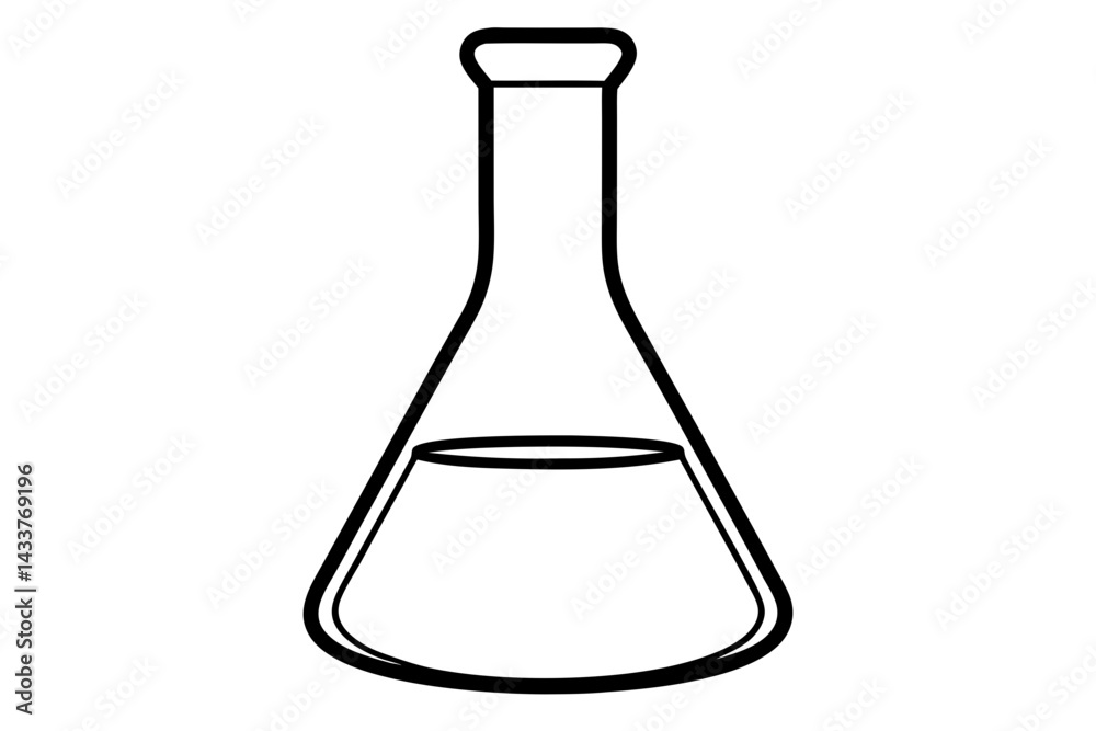 Minimalist Beaker Line Art – Simple Lab Icon for Chemistry and Science Designs
Minimalist Beaker Line Art – Simple Lab Icon for Chemistry and Science Designs