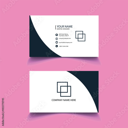 Simple Business Card Layout