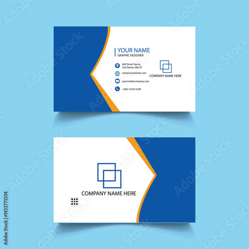 Simple Business Card Layout