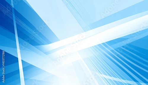 abstract slatted glass Background, blue toned, vector style