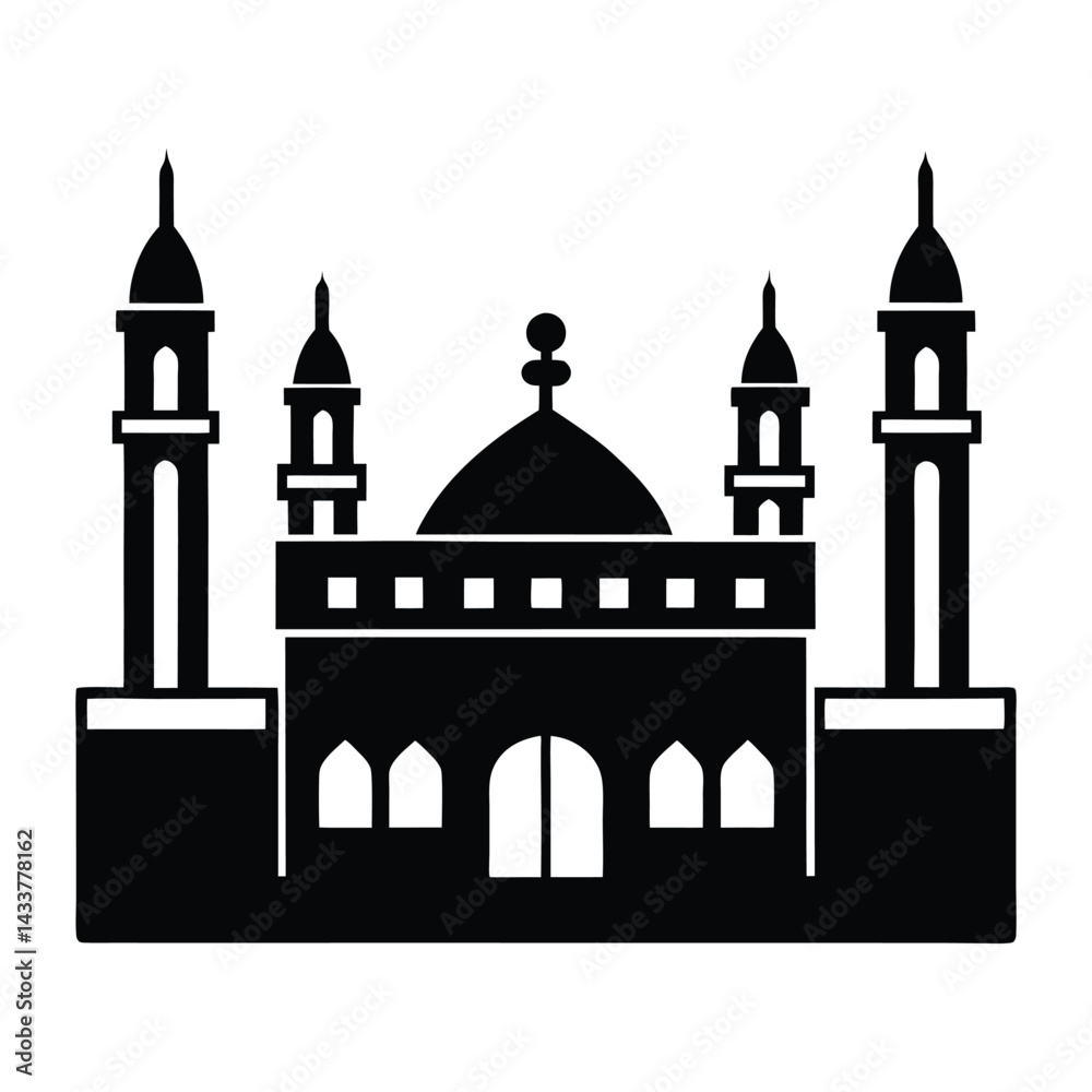 grand mosque in Makkah. grand mosque in Makkah.