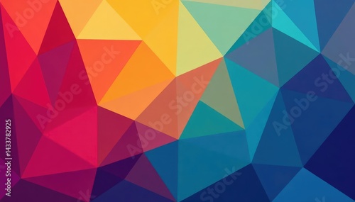 Geometric shapes tessellate creating a modern abstract backdrop , minimalist, geometric pattern design, repeat