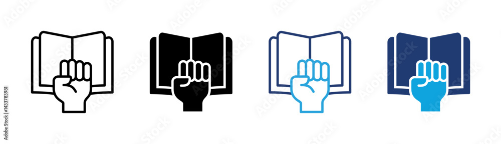 Fototapeta premium Empowerment Icon