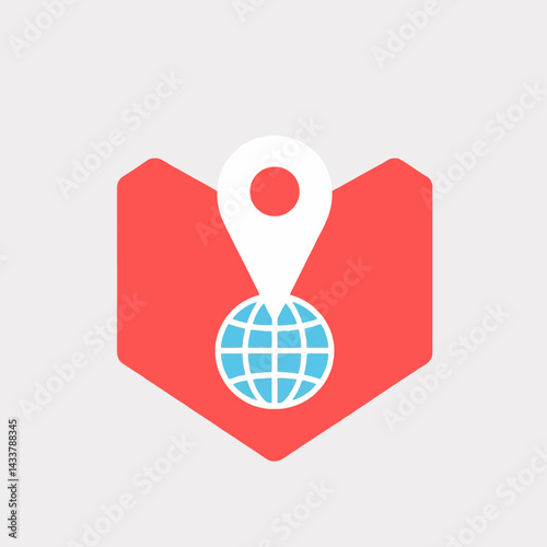 Global Location Map Pin Icon Design Free Download Global Location Map Pin Icon Design - GFXLoad