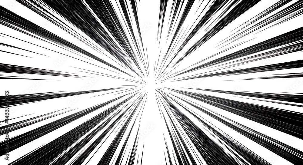 Fototapeta premium Velocity's Embrace AI Generated