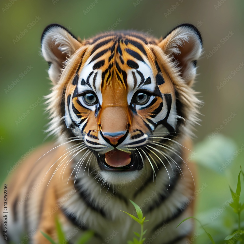Obraz premium Theme: Wild Animals, AI Generated