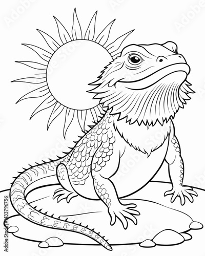 Wallpaper Mural Dragoon coloring book for kids Torontodigital.ca