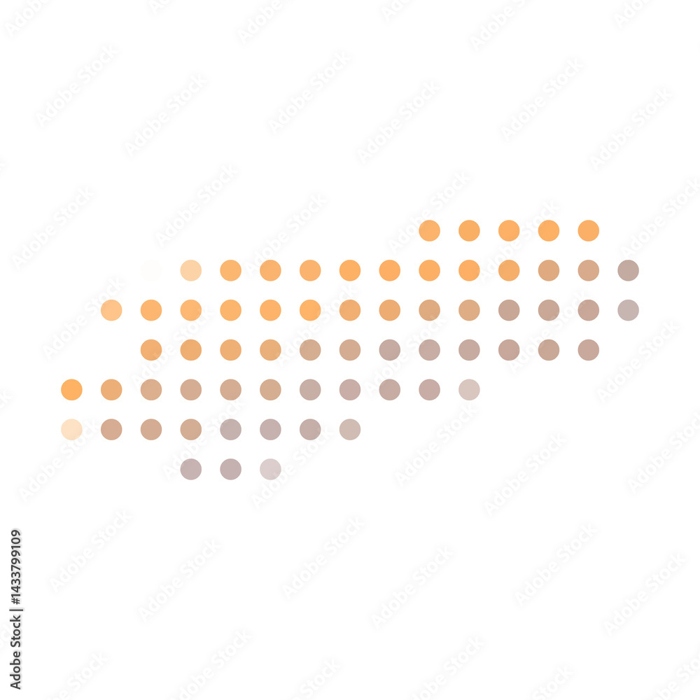 Halftone Dotted Gradient Halftone Dotted Gradient
