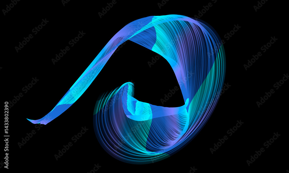 Cosmic abstract background. Colorful smoke, ink water, pattern universe. Abstract color divine blue