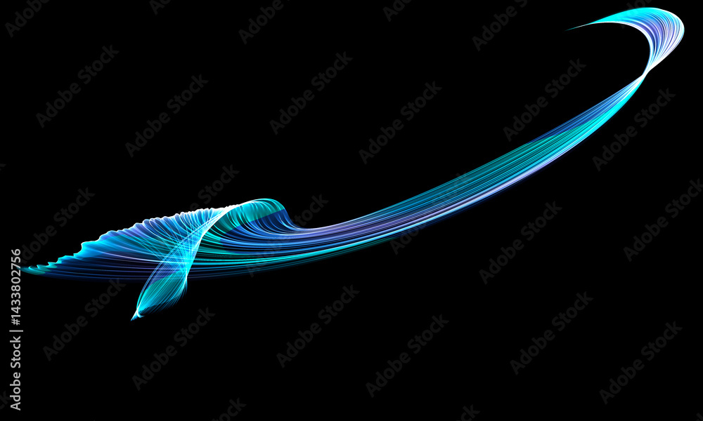 Cosmic abstract background. Colorful smoke, ink water, pattern universe. Abstract color divine blue