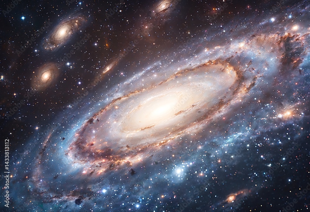 Fototapeta premium galaxy in space