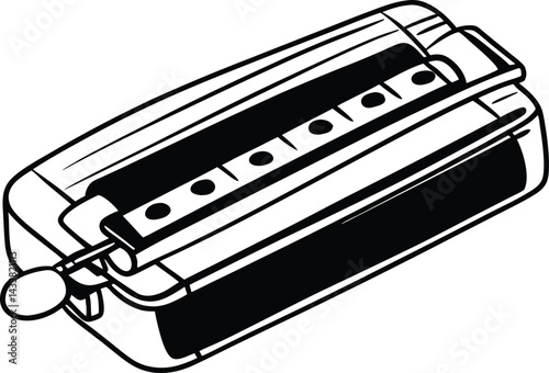 battery charger isolated on white
