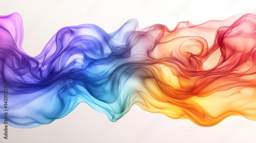 Abstract Colorful Fluid Swirls Design Background Abstract Colorful Fluid Swirls Design Background