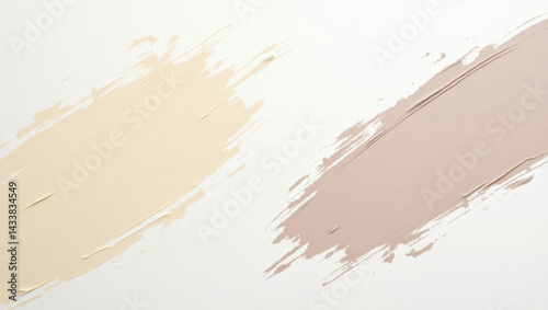 Paint swatches background in beige and taupe for interior design