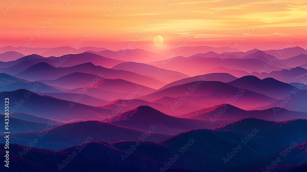 **Layered Mountain Silhouettes Fading Into Background Under Soft Orange Sunset, Pastel Tones And Depth, Perfect For Backgrounds --Ar 16:9 --S 780 --V 6.0 --Style Raw** - @Darya (Relaxed) **Layered Mountain Silhouettes Fading Into Background Under Soft Orange Sunset, Pastel Tones And Depth, Perfect For Backgrounds --Ar 16:9 --S 780 --V 6.0 --Style Raw** - @Darya (Relaxed)