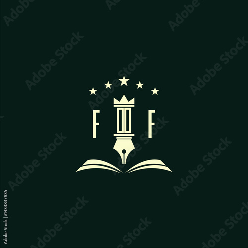initials design modern legal attorney law firm lawyer advocate consultancy business logo vector
