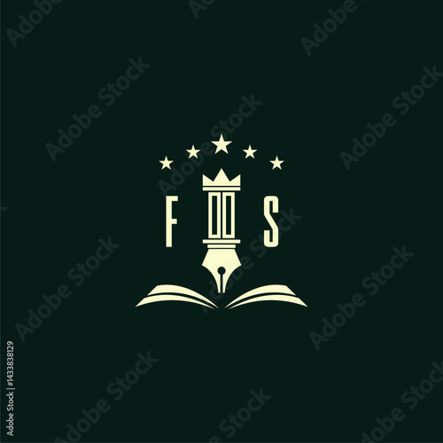 initials design modern legal attorney law firm lawyer advocate consultancy business logo vector