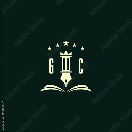 initials design modern legal attorney law firm lawyer advocate consultancy business logo vector