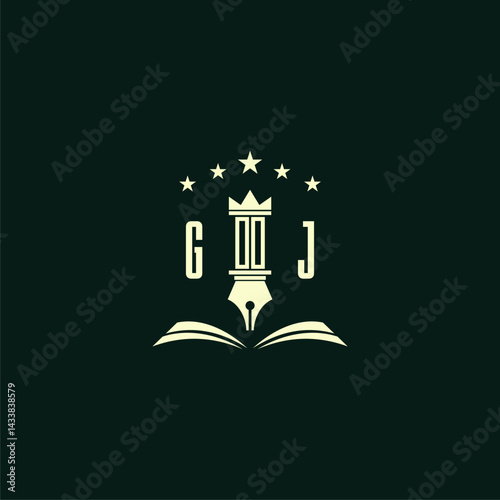 initials design modern legal attorney law firm lawyer advocate consultancy business logo vector