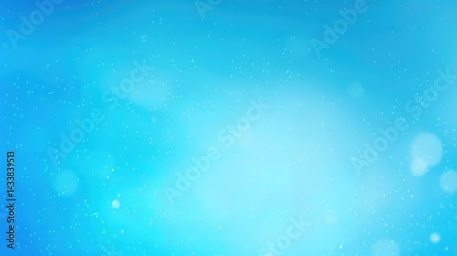 Fresh Light Blue Background Template: Blue Light Gradient with Smooth Blue Blurred Abstract Effects for Modern Design Projects