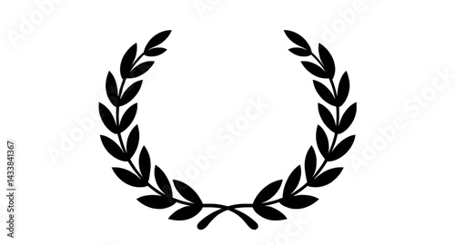 laurel wreath vector