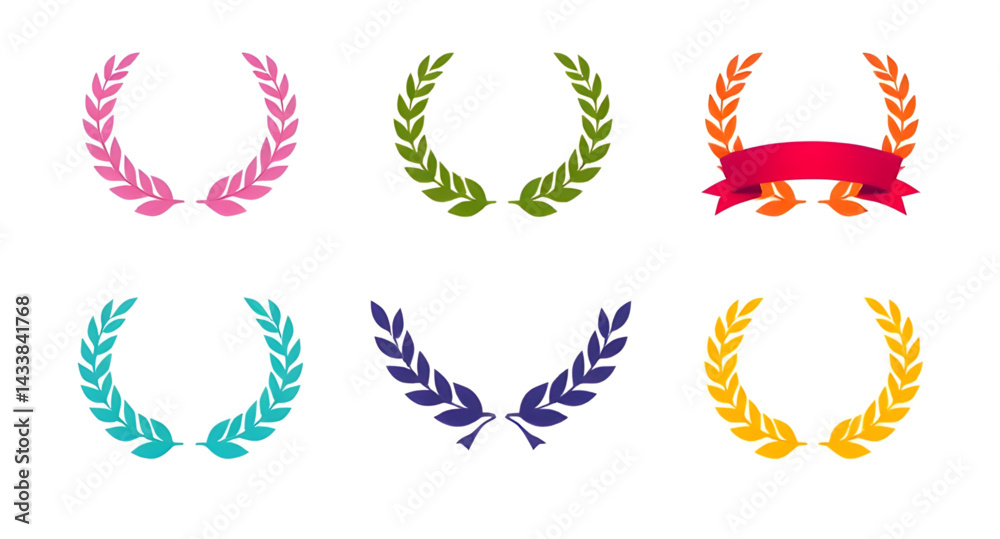 laurel wreath vector laurel wreath vector