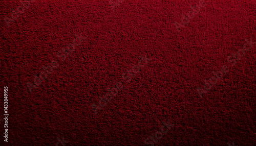Maroon carpet texture with copy space, illustration. AI