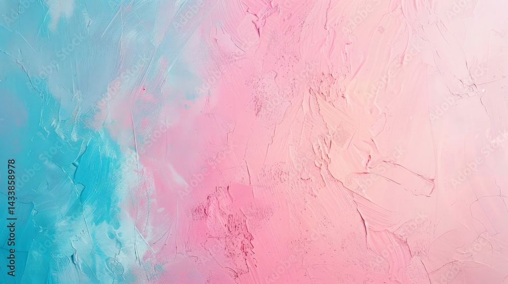 Abstract Blue and Pink Paint Texture Abstract Blue and Pink Paint Texture