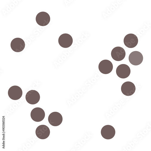 Abstract Random Circles