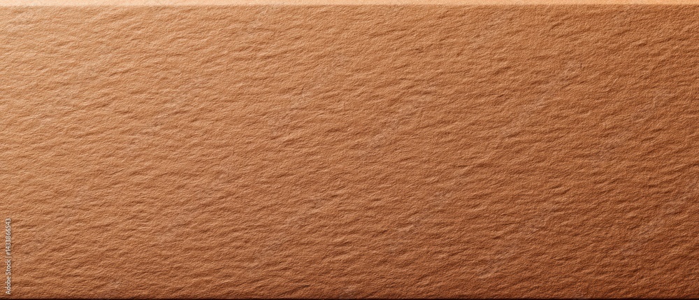 Fototapeta premium textured surface in warm cinnamon brown, resembling autumn paper, creates cozy and inviting atmosphere. This rich color adds warmth and depth to any design project