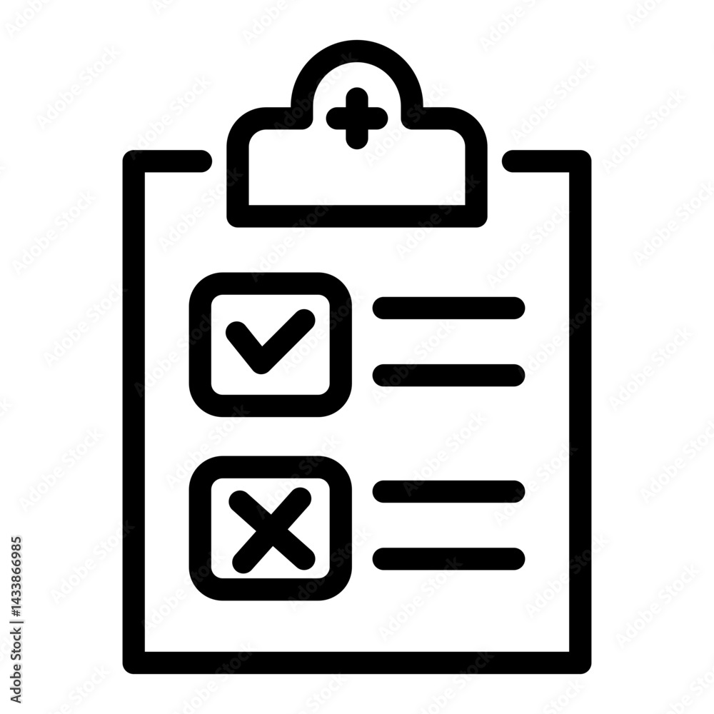 Survey thin line icons Survey thin line icons