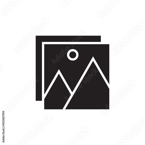 photo camera glyph