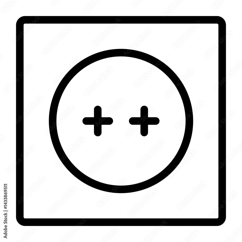 Obraz premium Laundry line icons