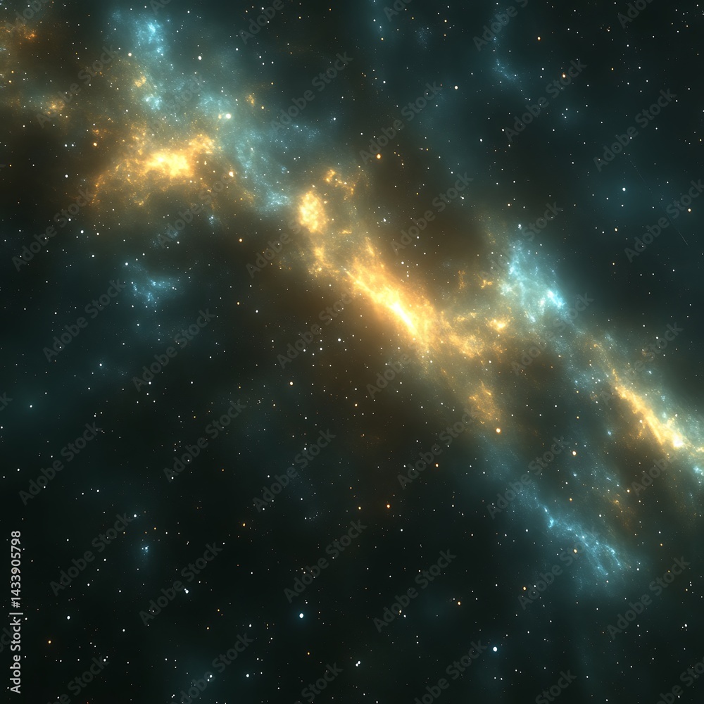 Naklejka premium Cosmic Nebulae