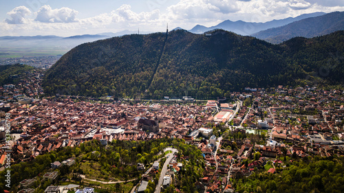 Brasov cityscape, Romania