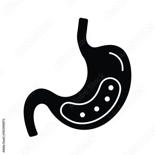 Stomach Illustration Symbol Vector