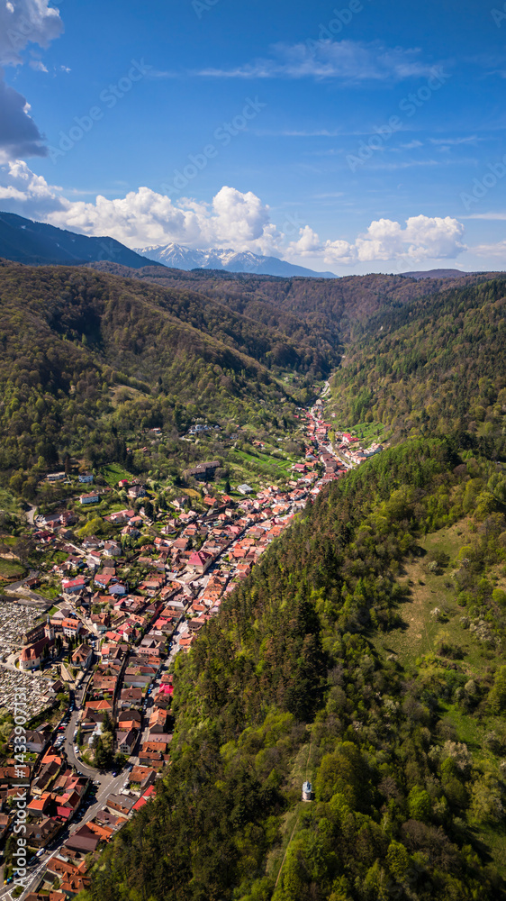 Brasov cityscape, Romania