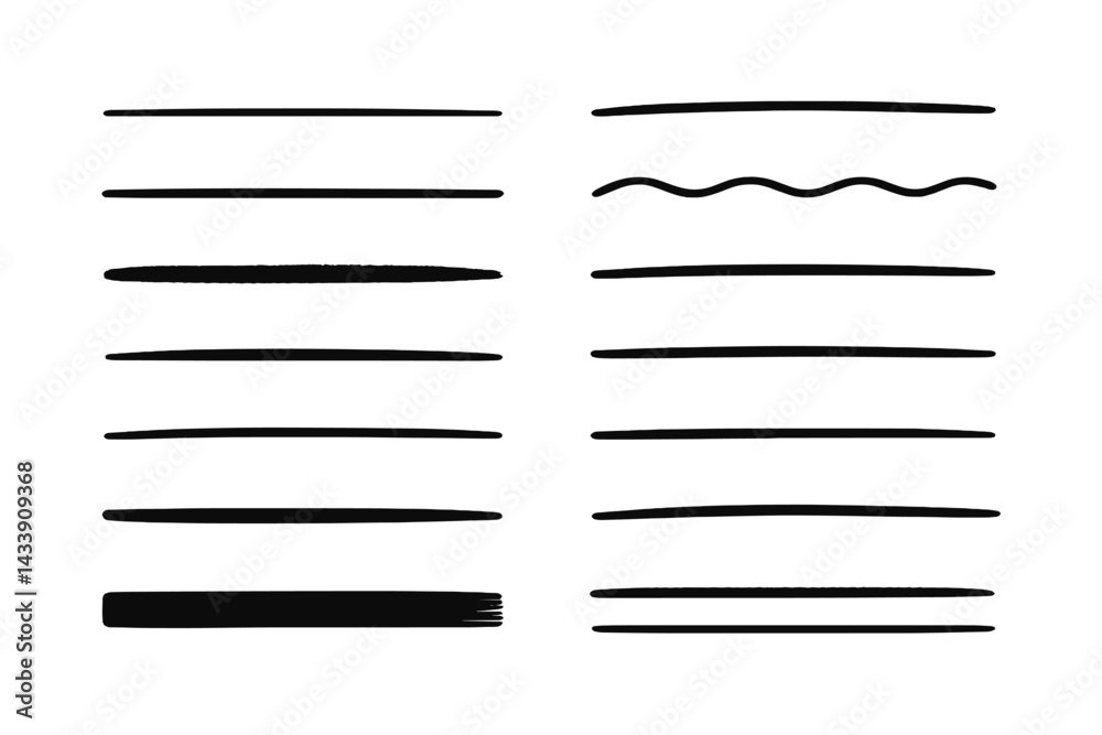 Various black line icons showcasing diverse styles and designs for graphic use and illustrations Various black line icons showcasing diverse styles and designs for graphic use and illustrations
