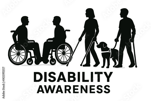 Community engagement promotes disability awareness through inclusive representation of individuals with diverse needs