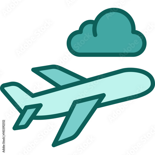 Takeoff solid icon