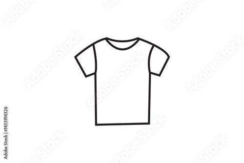 tshirt icon flat vector icon