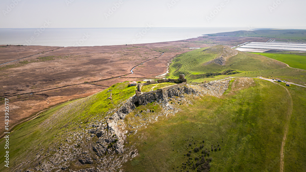Enisala Landscape, Dobrudja, Romania