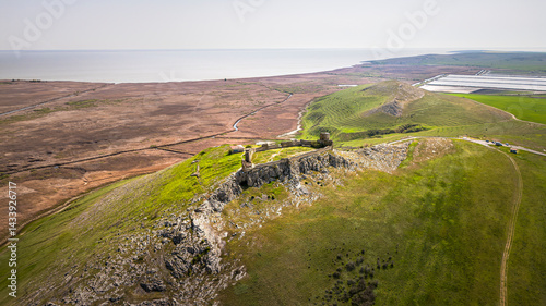 Obraz na płótnie Enisala Landscape, Dobrudja, Romania w salonie